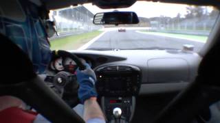 Monza  Porsche 996 Turbo vs Nissan GTR  061110 [upl. by Grete625]