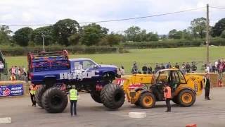 Monster Trucks in action at Santa Pod [upl. by Fusuy]