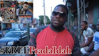 Prada IdahTeefy Bey Interview about Meek Mill amp louie V  Freestyle [upl. by Ainezey]