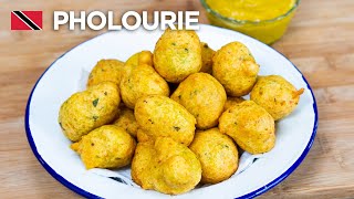 🇹🇹 Traditional PHOLOURIE Recipe by Chef Shaun  Foodie Nation [upl. by Yhtuv]