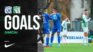 Įvarčiai  Goals  Hegelmann  Žalgiris  Optibet A lyga [upl. by Arehahs]