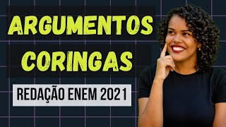 ARGUMENTOS CORINGAS PARA REDAÇÃO ENEM [upl. by Gilmer]