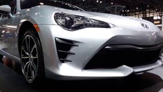 2017 Toyota 86 Exterior Walkaround 2016 New York Auto Show [upl. by Waki]