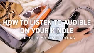 How to Simple Steps to Access and Listen to Audible Audiobooks Using Your Kindle [upl. by Baptiste]