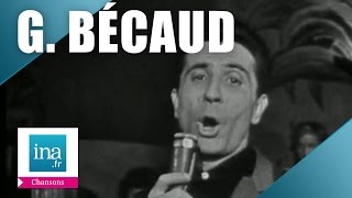 Gilbert Bécaud quotÂge tendre et tête de boisquot live officiel  Archive INA [upl. by Inwat959]