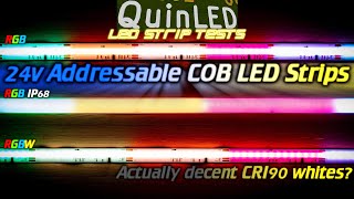 💡QuinLED💡The best RGBW 24v Addressable LED strip [upl. by Gavrielle550]