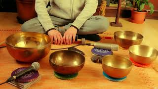 Manifest Your Dreams Singing Bowl Meditation HQ sound [upl. by Brianna]