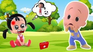 The boo boo song  Cleo y Cuquin Nursery Rhymes amp Kids Song [upl. by Leor719]