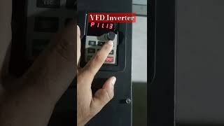 VFD inverter settings foryou unfrezzmyaccount [upl. by Kemeny]