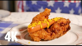 Double Down Dog  BBQ Grill Rezept Video  Die Grillshow 122a [upl. by Nohsav]