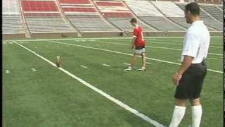 Consistent Place Kicking with David Akers for kickers who want to develop proper kicking skills [upl. by Assirem115]