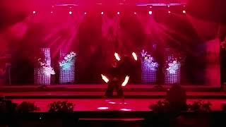 FIRE DANCE  Anika Island Resort featuring the Sandiego Dance Company  Bantayan Island 2024 [upl. by Lyndell]