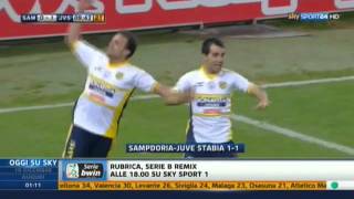 Sampdoria  Juve Stabia 11 Video Gol Serie B  9 dicembre 2011mp4 [upl. by Ihsakat219]