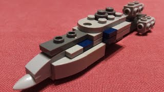 Lego Recusant Class Light Destroyer Speedbuild Star Wars Revenge of the Sith Improved Design [upl. by Etteraj967]