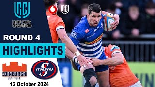 Edinburgh vs DHL Stormers Halftime Highlights  Round 4  United Rugby Championship 202425 [upl. by Iluj]