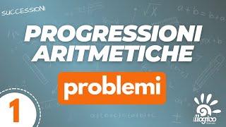 Progressioni aritmetiche  problemi  1 [upl. by Leopold300]