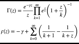 Representations of the Gamma and Digamma functions [upl. by Tnecnivleahcim]