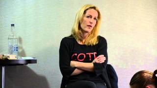 Gillian Anderson 2013 Milton Keynes Talk for SAYES [upl. by Roselani]