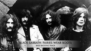 Black Sabbath Fairies Wear Boots  Bass Backing Track W Original Vocals [upl. by Yllime337]