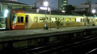 The TRA EMU300 train no 128 and two EMU700 train no 1278 and 1231 at the Zhongli Station [upl. by Eeloj]