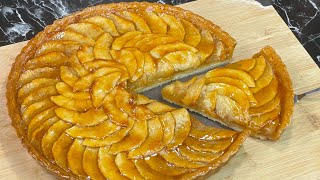 RECETTE DÉTAILLÉE DE LA TARTE AUX POMMES 🍏 100 maison 🍎 Deli Cuisine [upl. by Eanil]