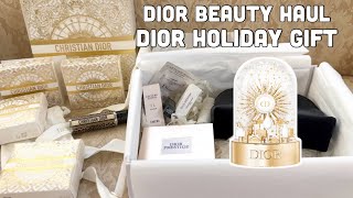 Dior Beauty Privé Platinum Holiday Gift SNOW GLOBE  Dior Beauty Haul amp Dior Beauty Codes [upl. by Reisman957]