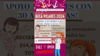 Conoce la beca pilares para mujeres de 30 años en adelante [upl. by Anilocin]