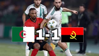 🇩🇿🇦🇴ALGERIE 11 ANGOLA  CEST DECEVANT   CAN 2024 [upl. by Jeralee687]