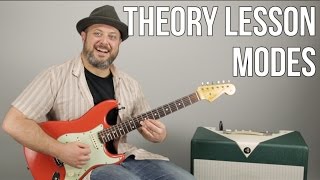 Music Theory Lesson For Guitar  Modes  Mixolydian and Major [upl. by Stoddard275]