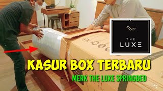 KASUR BOX TERBARU DARI MERK THE LUXE SPRINGBED  KASUR VAKUM TERBAIK [upl. by Phelips]