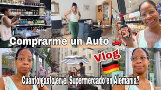 NECESITO COMPRAR UN CARRO🚗CUÁNTO GASTO EN EL SUPERMERCADO EN ALEMANIA🇩🇪Alegrias Cubita [upl. by Ardnas]