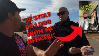 Confronting the car dealer that stole 51000 from me Police Called [upl. by Anerhs203]