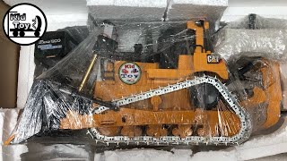 RC BULLDOZERS UNBOXING  METAL GEARBOX TRACK CONVERTED TO HOBBY RC  REVIEW AND TESTED by KTTV [upl. by Dido]