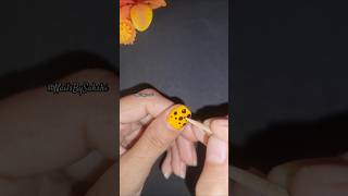 Easy yellow amp black nails💛🖤 nailart nails trending easynailartforgirls youtubeshorts shorts [upl. by Yreved]