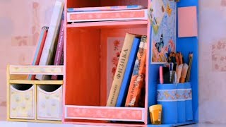 DIY ORGANIZER from cardboard with drawers [upl. by Iand]