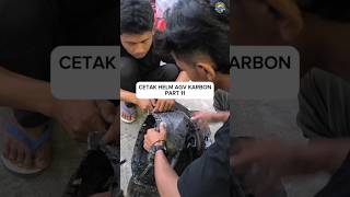 Cetak Helm Part 11 caracarbonkevlar tutorialcarbonkevlar helmet [upl. by Maffei]