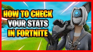 How To Check Your Stats In Fortnite Battle Royale PS4 Xbox One PC Mobile Nintendo Switch [upl. by June423]