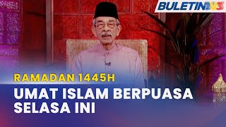 RAMADAN 1445H  Pengumuman Tarikh Mula Puasa [upl. by Miarhpe435]