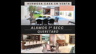 Preciosa Casa en VENTA  ALAMOS 1A SECC [upl. by Tilford169]