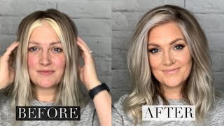 Hair Disaster Transforming Box dye to Blonde in one appointment with no breakage  tutorial [upl. by Aicilaanna]