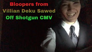 2 Minutes of bloopers from my villain deku cmv [upl. by Renaxela]