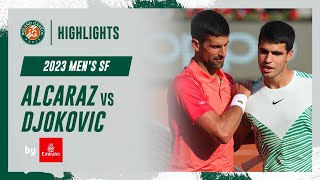 Djokovic vs Alcaraz Semifinal Highlights  RolandGarros 2023 [upl. by Alletnahs]