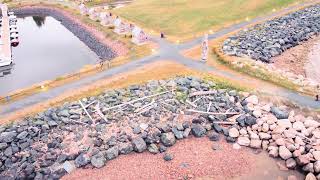 Port and harbor in Caraquet pokeshaw Canada 🇨🇦 [upl. by Carry]