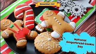 National Gingerbread Cookie Day [upl. by Kartis]