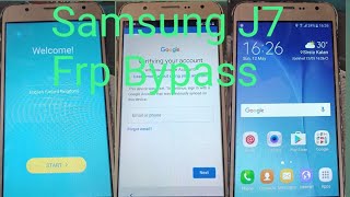 Samsung J7 Frp Bypass  Samsung Galaxy J7j700F Frp Unlock [upl. by Itin]