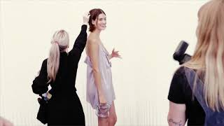 Behind the scenes  Spring Summer 2025 NYFW runway  KATE BARTON [upl. by Kalikow]