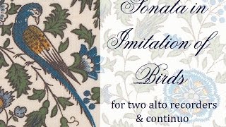 William Williams  Sonata in Imitation of Birds [upl. by Roderigo920]