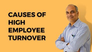 Causes of High Employee Turnover in Hindi [upl. by Bergwall]