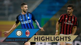 INTERMILAN 32  HIGHLIGHTS  Matchday 08  Serie A TIM 201718 [upl. by Ylil]