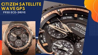 Citizen Satellite Wave GPS F950 Eco Drive [upl. by Yleve]